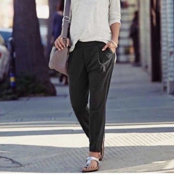 Athleta Interlude Ankle Pant Black Size 6 - Picture 3 of 15